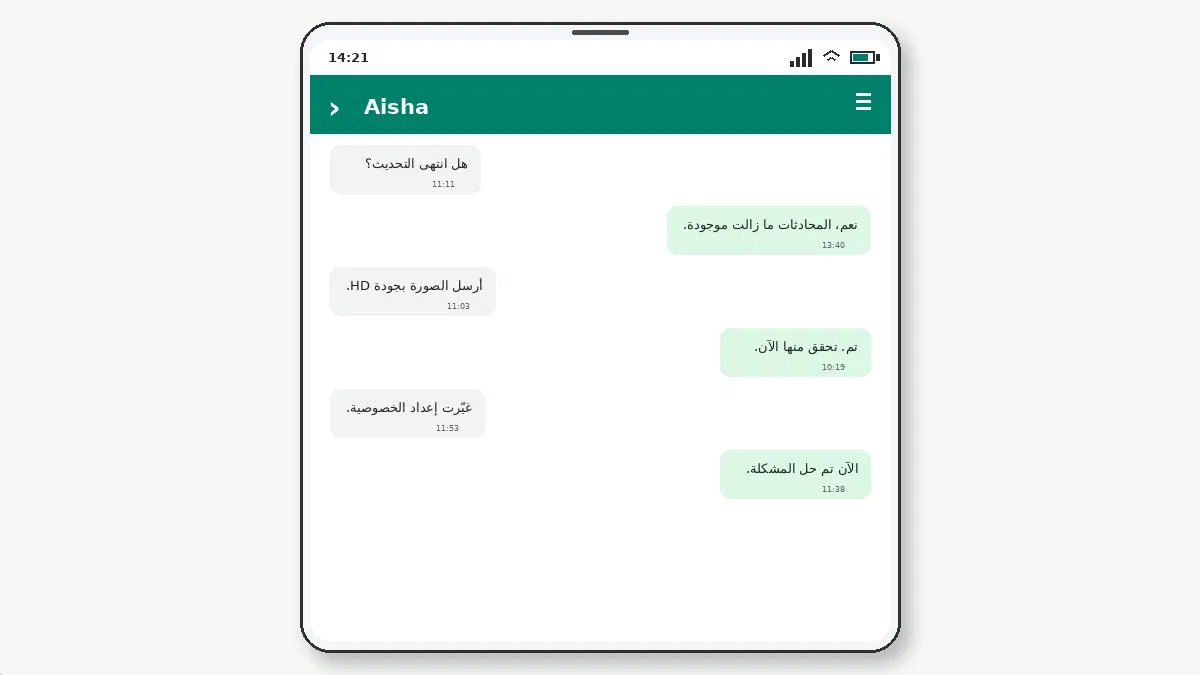 ما الذي يجب التحقق منه — لقطة شاشة 2