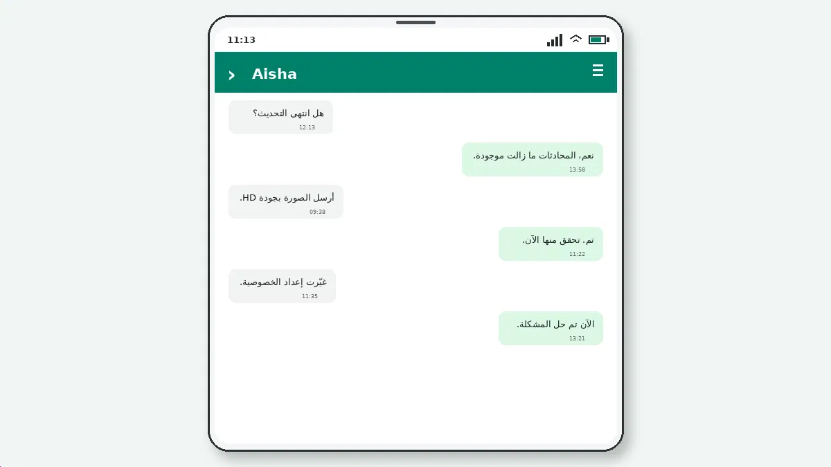 ما الذي يجب التحقق منه — لقطة شاشة 2