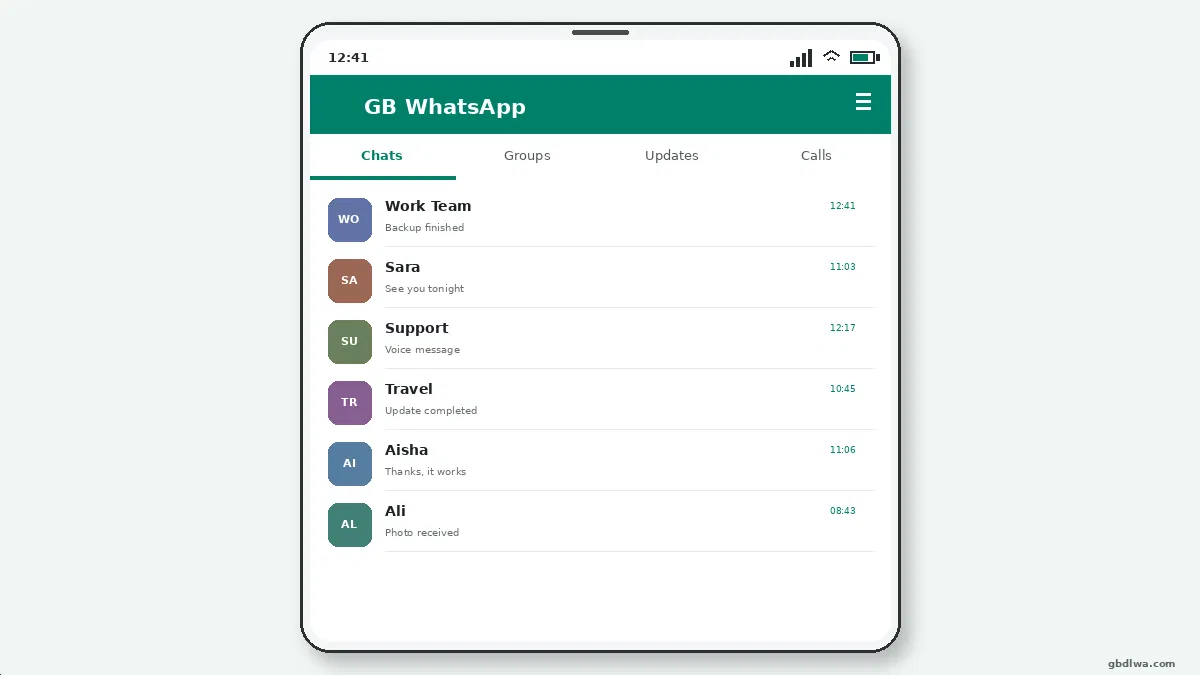 Visual guide for gb whatsapp dark mode and theme settings.