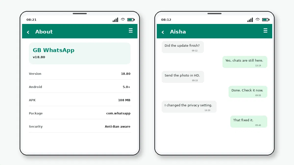 Visual guide for how to reduce gb whatsapp mobile data usage.