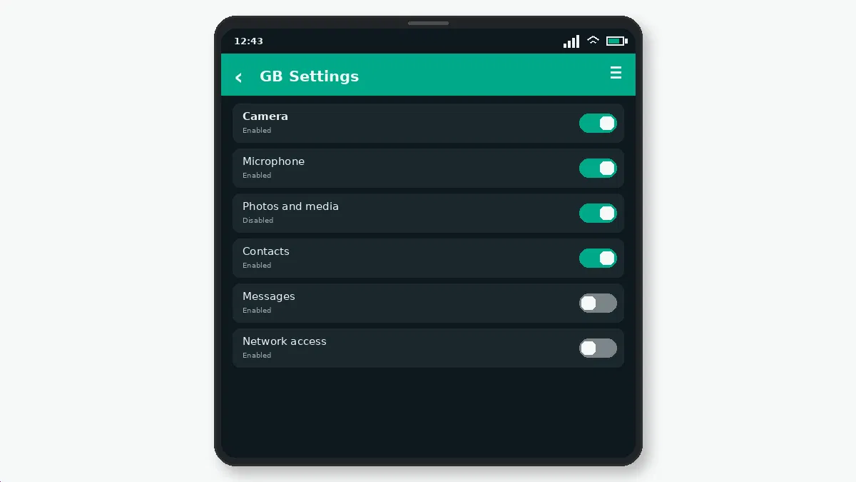 Visual guide for gb whatsapp on oneplus phones.