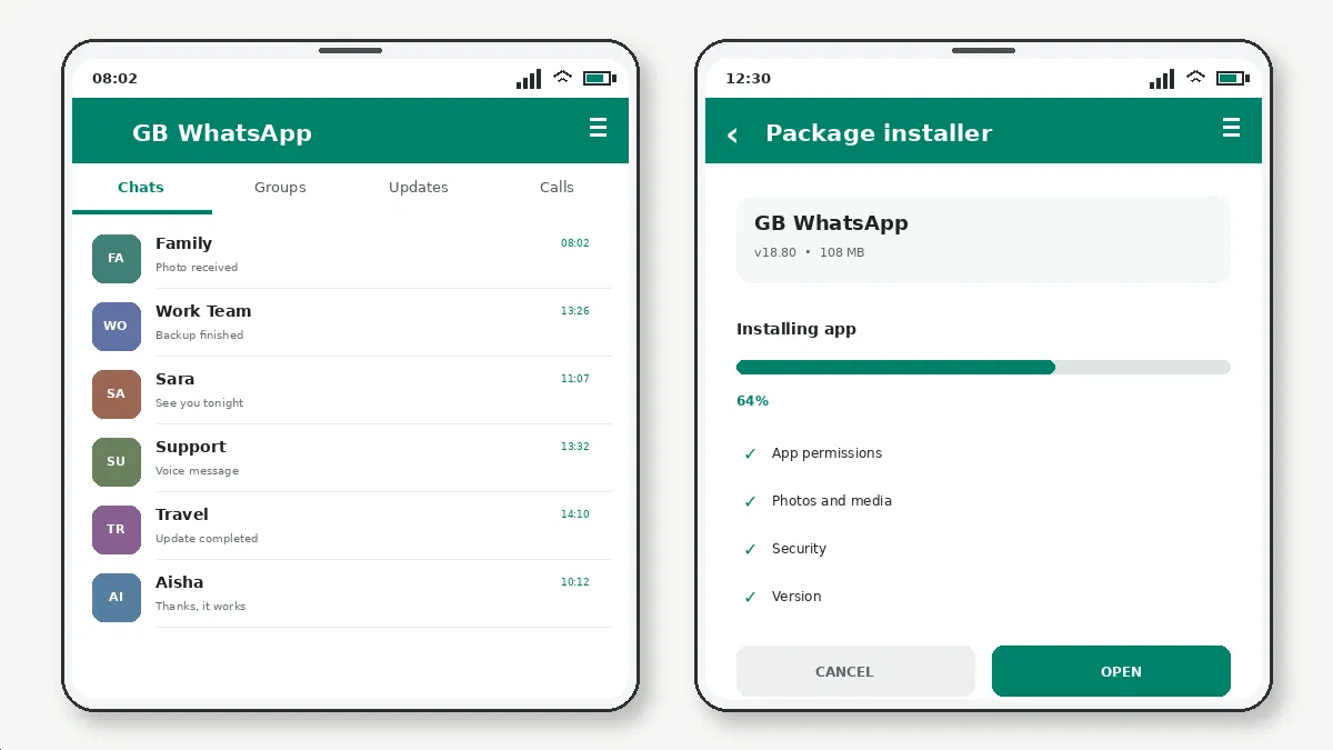 GB WhatsApp Problem Parsing the Package Error