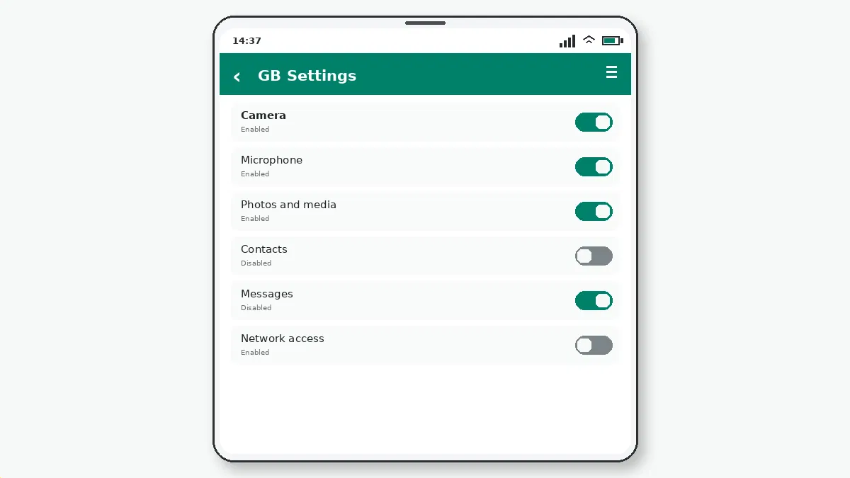 GB WhatsApp App Permissions Explained thumbnail