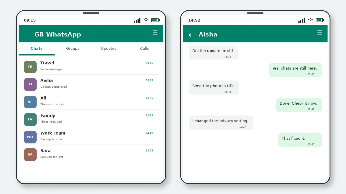GB WhatsApp Pro vs GB WhatsApp