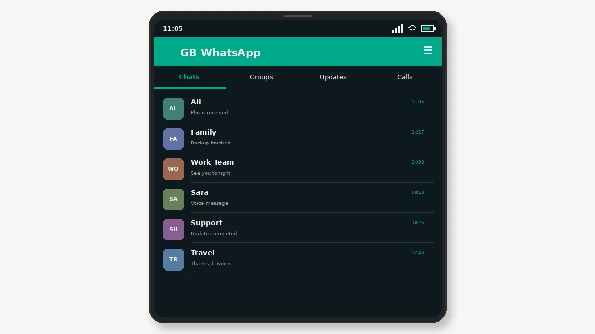 Visual guide for gb whatsapp version expired: what it means.