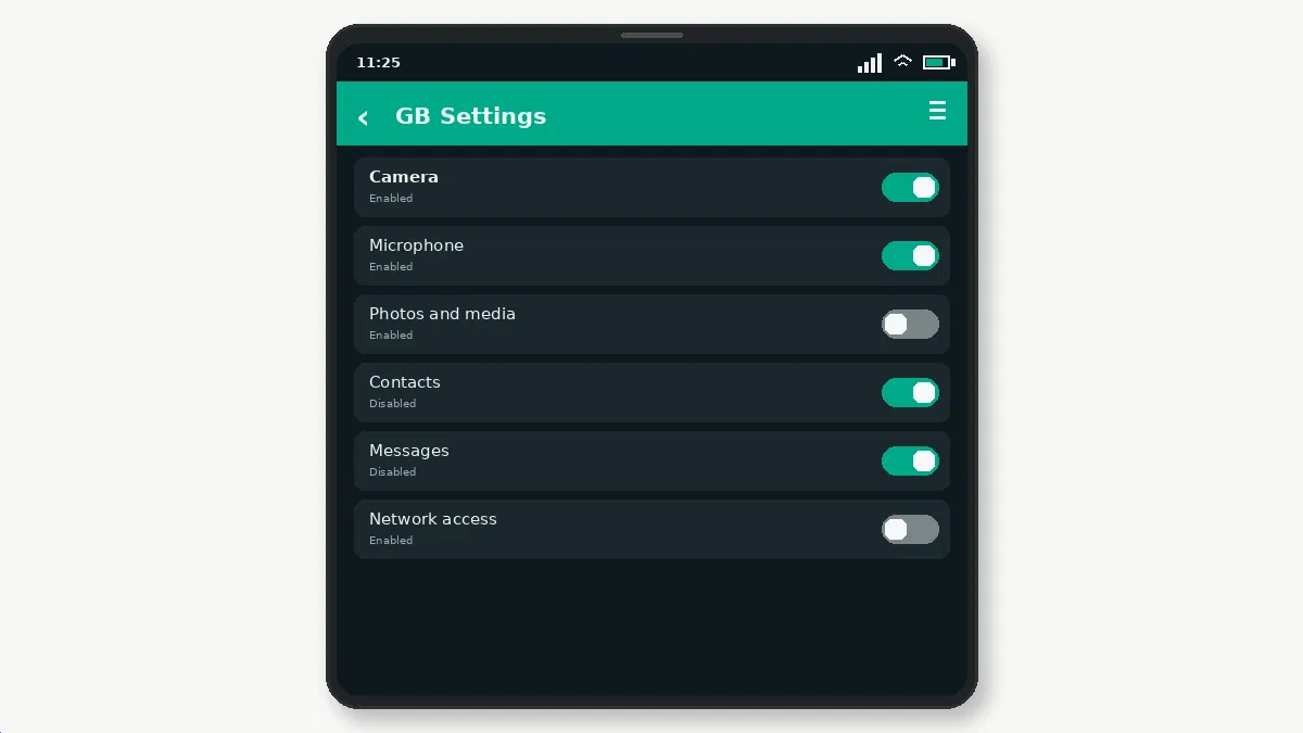 Visual guide for gb whatsapp on vivo phones.