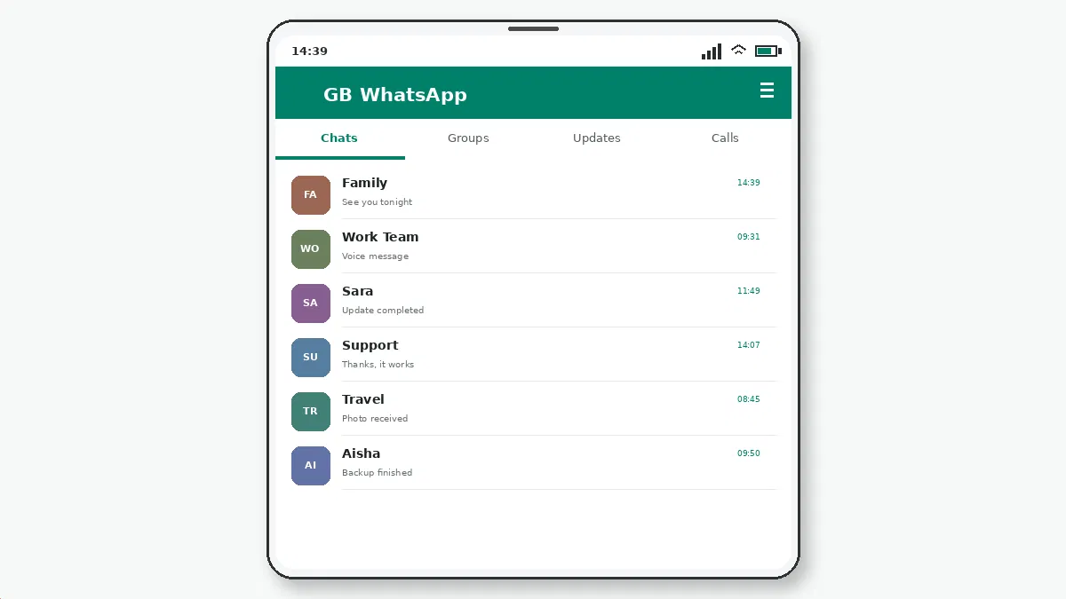 Visual guide for gb whatsapp on vivo phones.