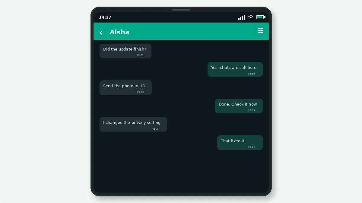 Visual guide for gb whatsapp vs whatsapp plus.