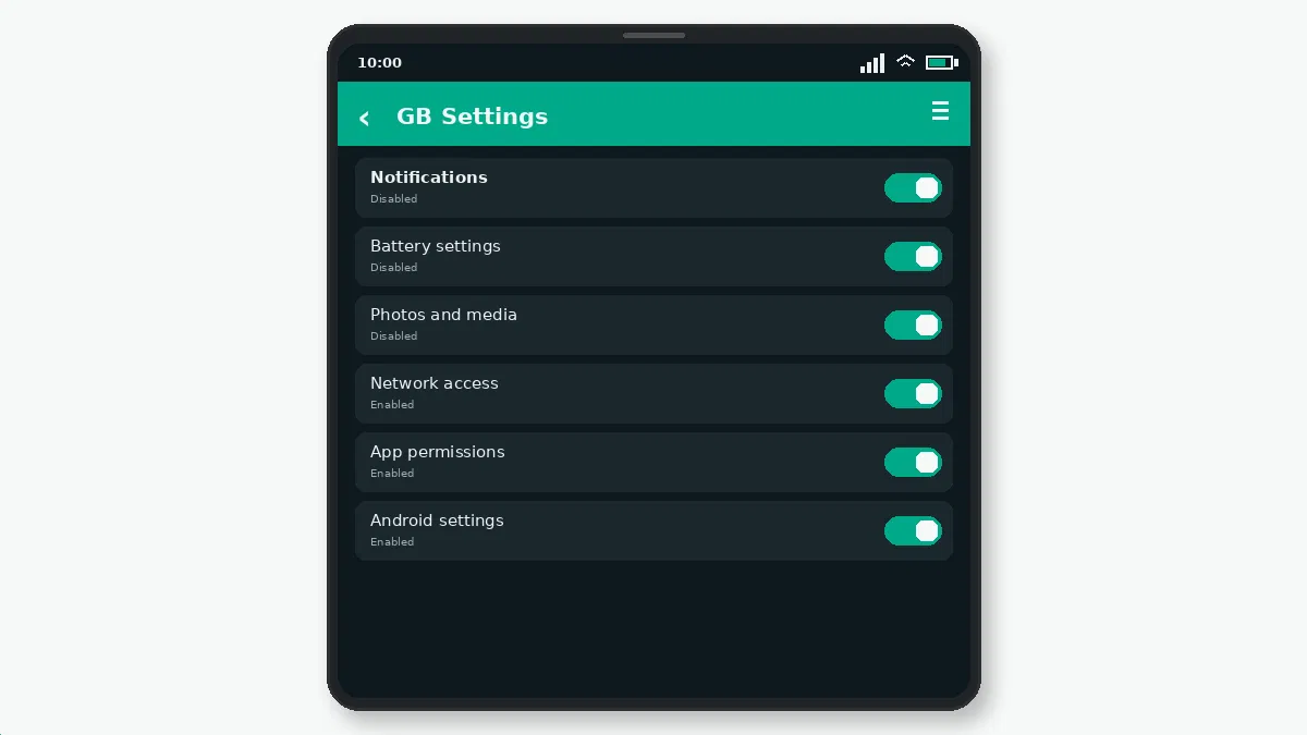 Visual guide for how to install gb whatsapp on android.