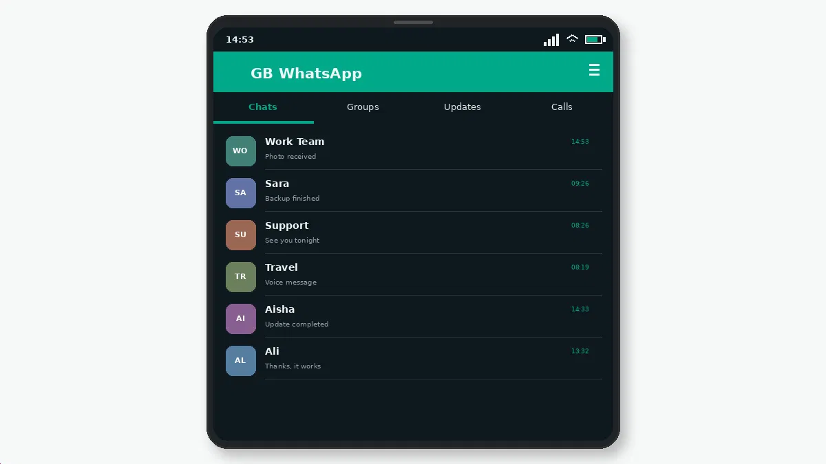 How to Lock Individual Chats in GB WhatsApp