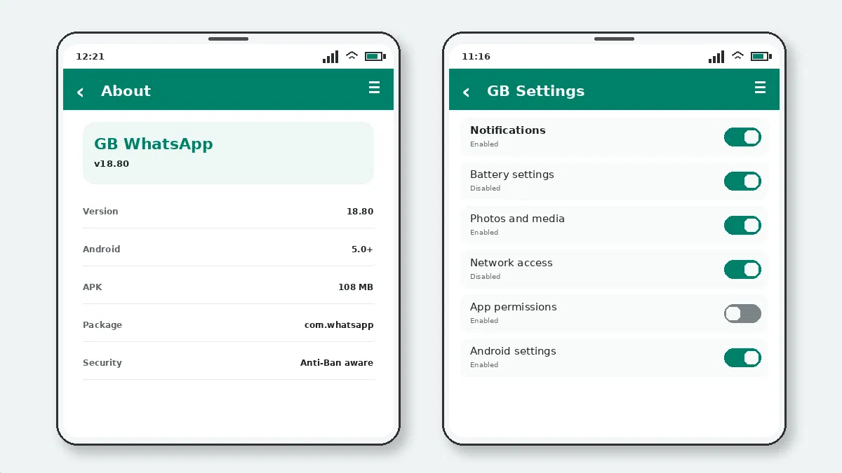 GB WhatsApp alternatives illustration