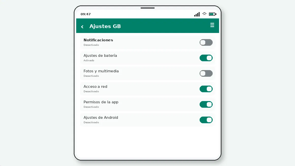 GB WhatsApp Consume Mucha Batería: Causas y Soluciones — captura de pantalla