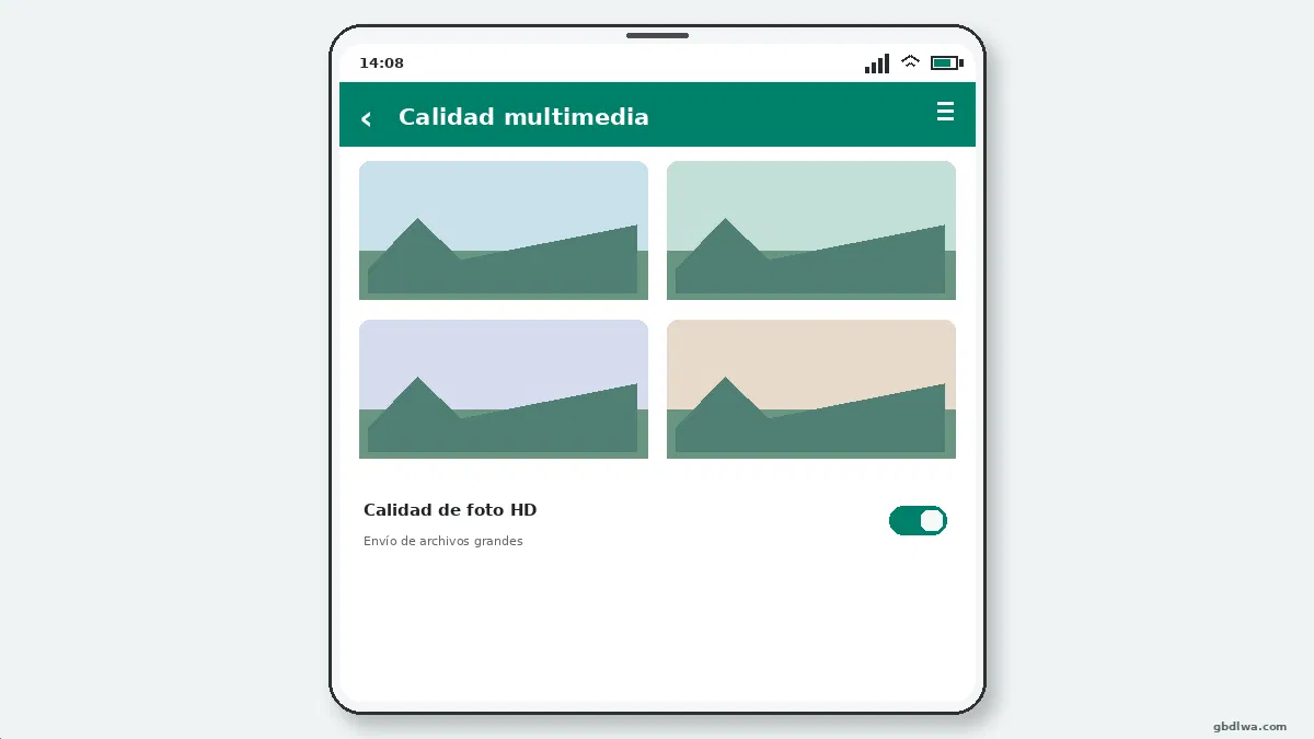 Cómo Guardar un Estado de GB WhatsApp — captura de pantalla
