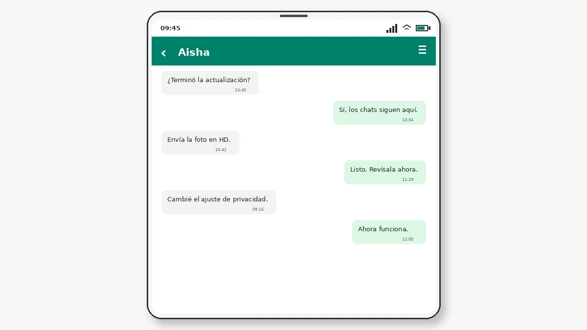 Qué debes comprobar — captura de pantalla 2