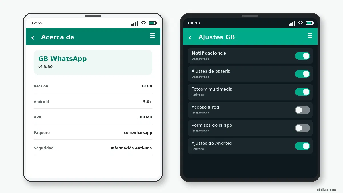 Cómo Usar GB WhatsApp con Dos Números de Teléfono — captura de pantalla