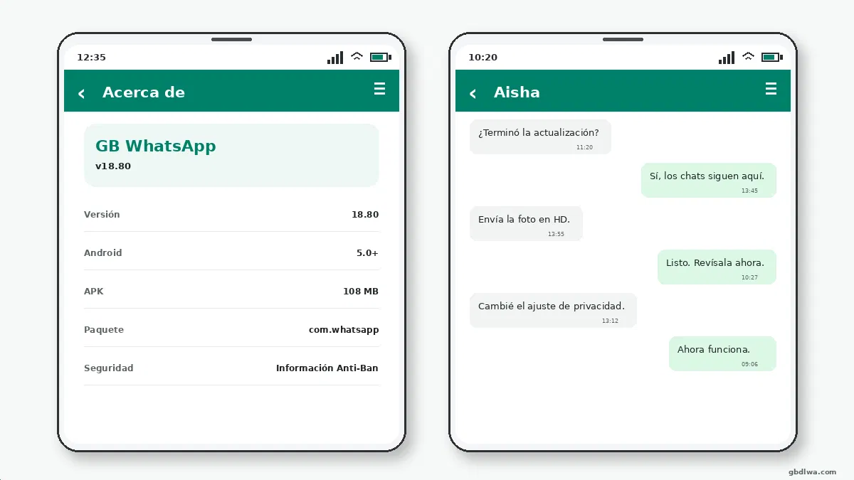 Cómo Leer Mensajes Eliminados en GB WhatsApp — captura de pantalla