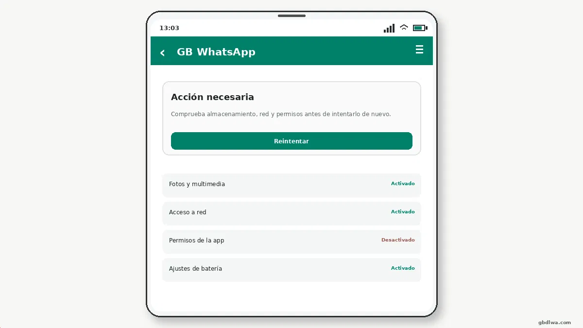 Riesgo de Malware y Virus en GB WhatsApp Explicado — captura de pantalla