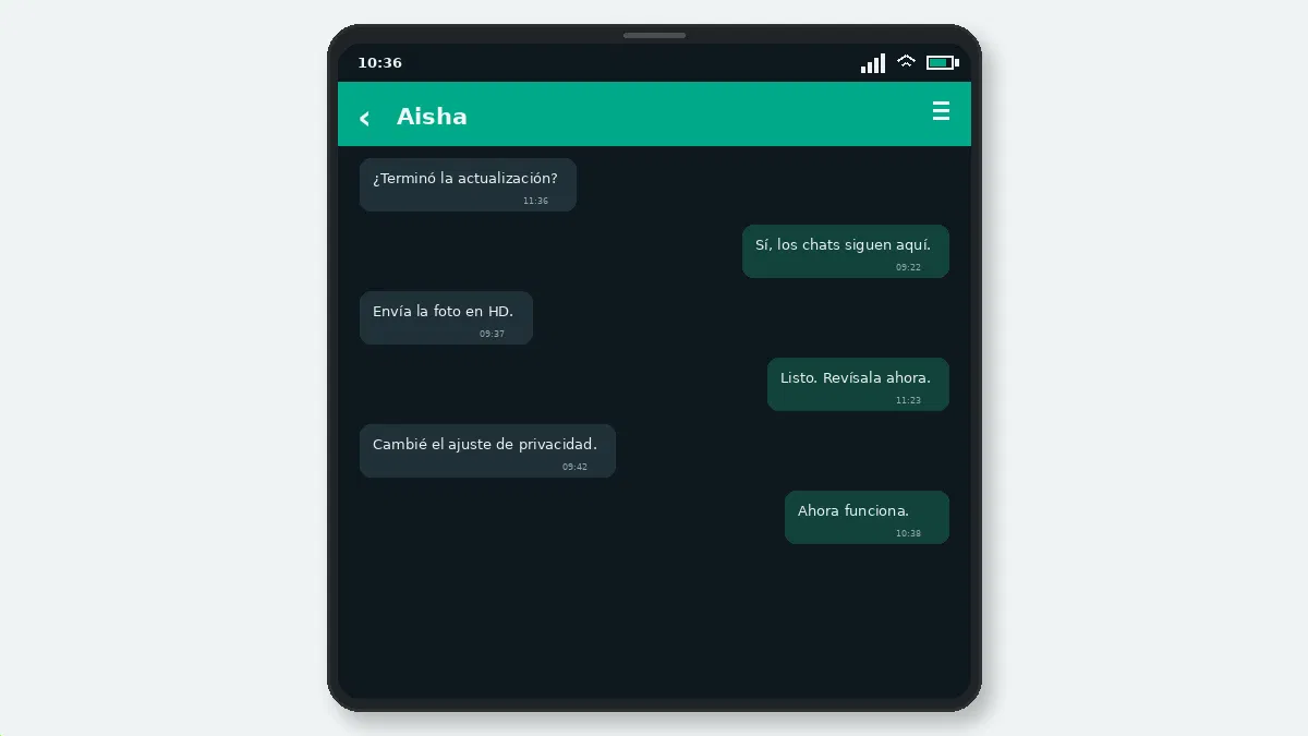 Qué debes comprobar — captura de pantalla 2
