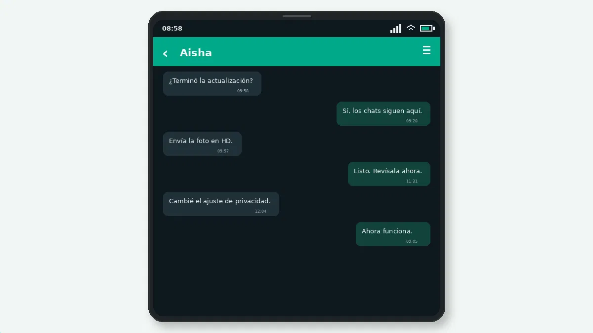 Ajustes de Privacidad de Grupos de GB WhatsApp — captura de pantalla