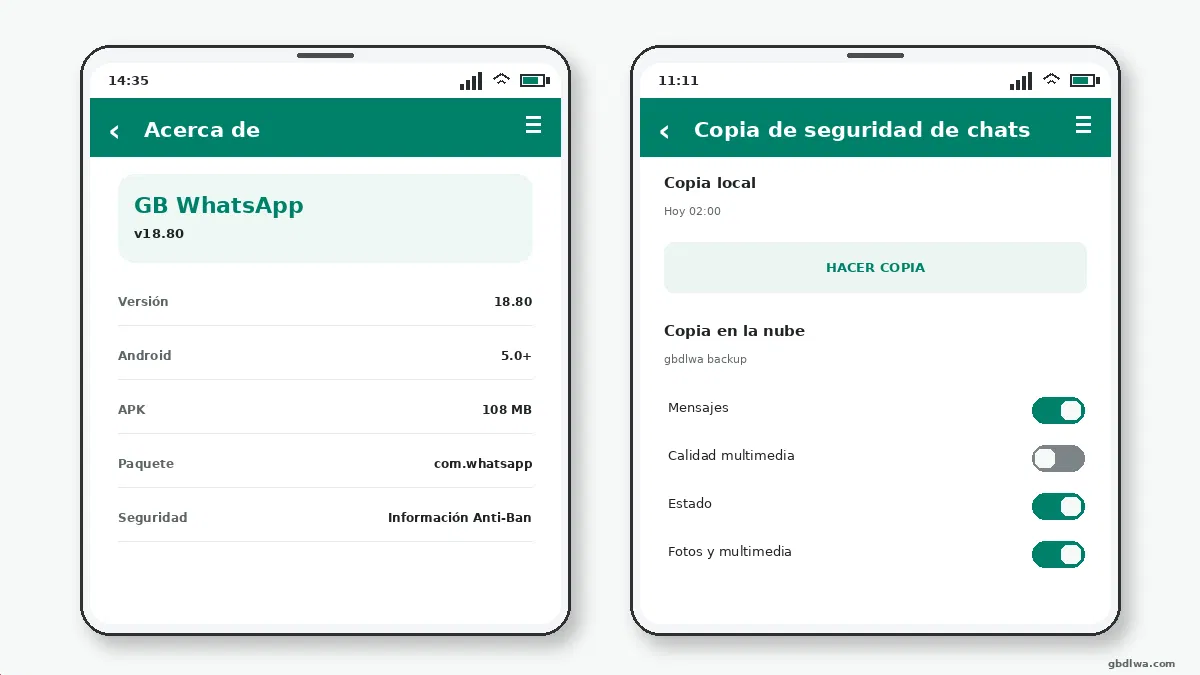 Cómo Transferir GB WhatsApp a un Teléfono Nuevo — captura de pantalla