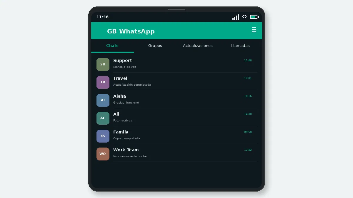 GB WhatsApp No Abre: Soluciones Prácticas — captura de pantalla