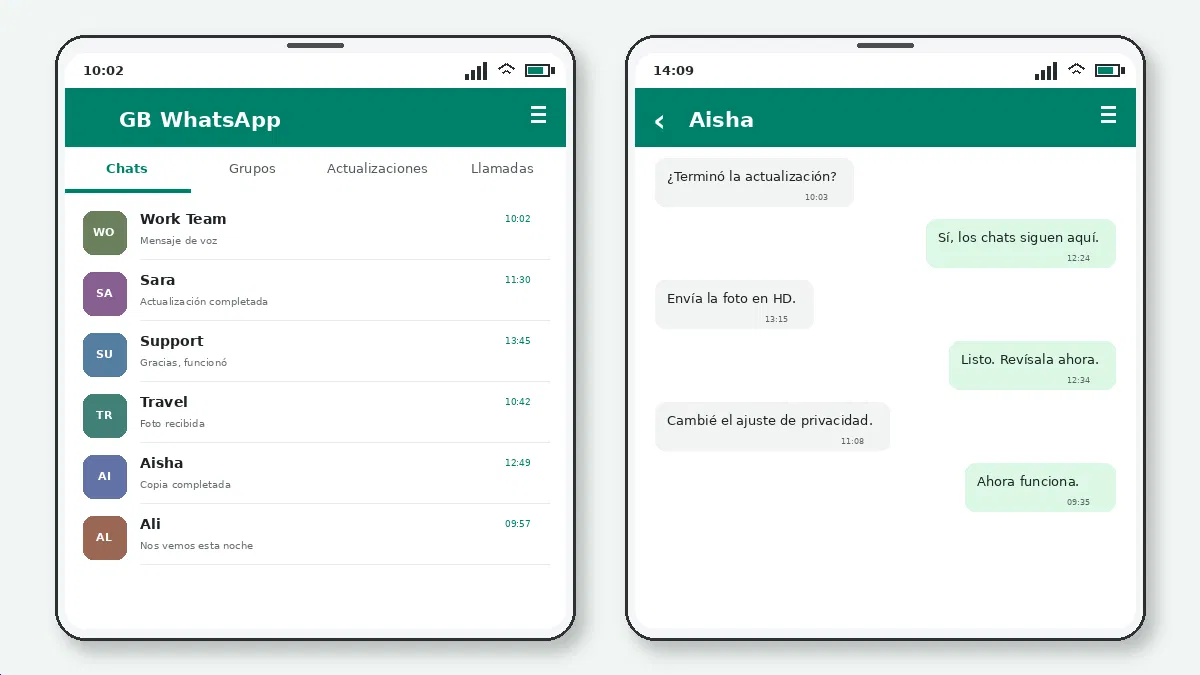 Permisos de la Aplicación GB WhatsApp Explicados — captura de pantalla