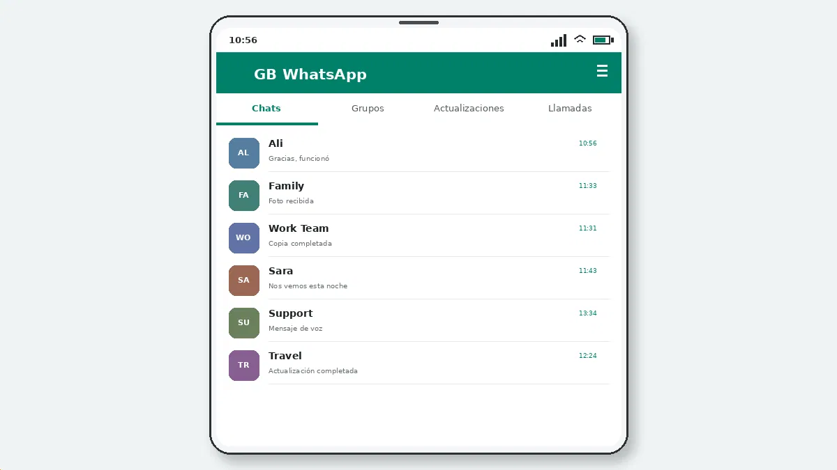 Blog — GB WhatsApp — captura de pantalla