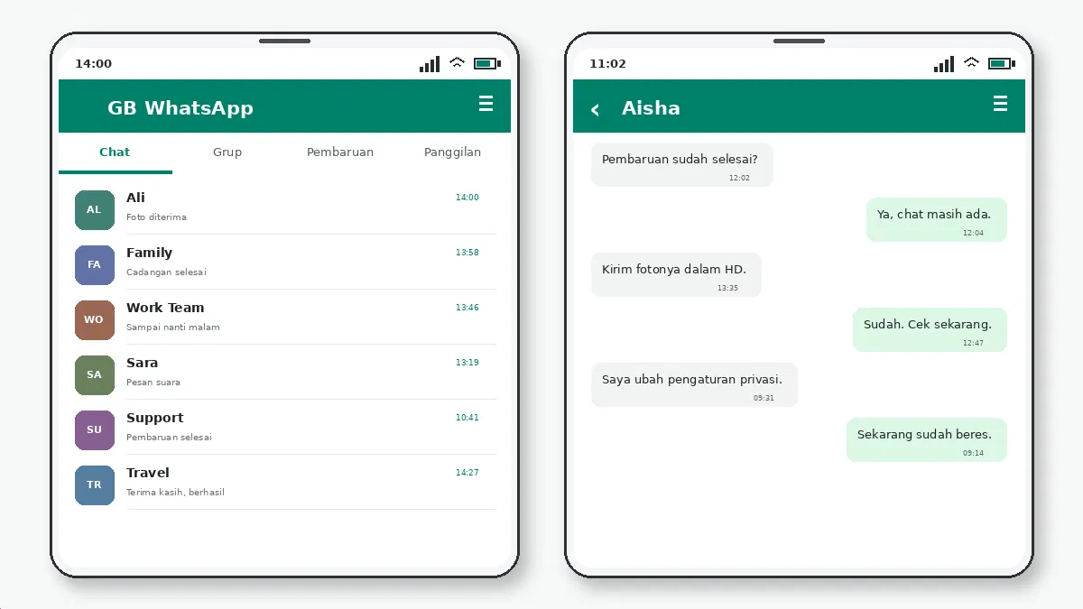 Blog — GB WhatsApp — tangkapan layar