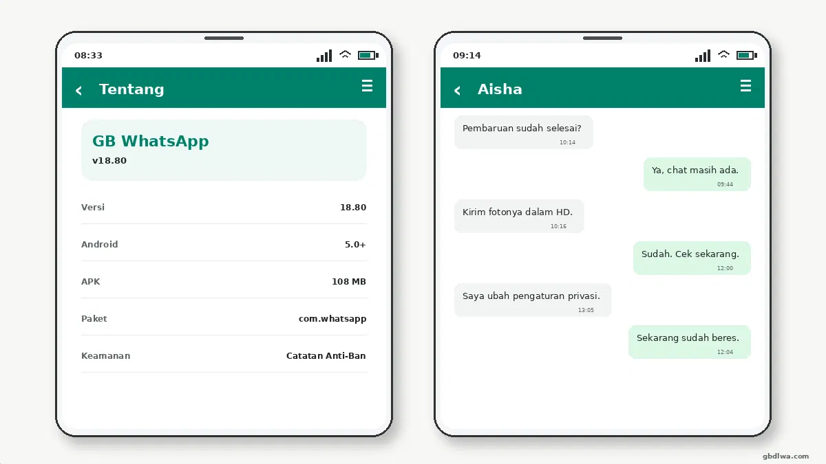 Hal yang perlu diperiksa — tangkapan layar 2