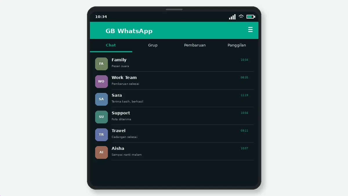 Jika masih tidak berhasil — tangkapan layar 3