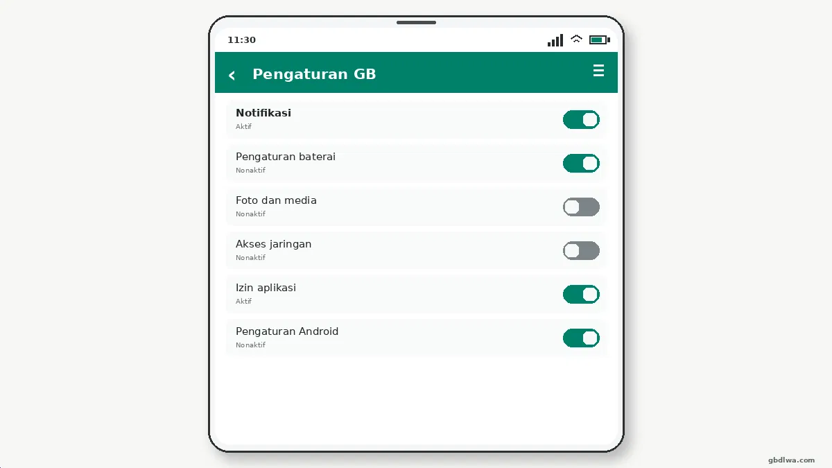 Hal yang perlu diperiksa — tangkapan layar 2