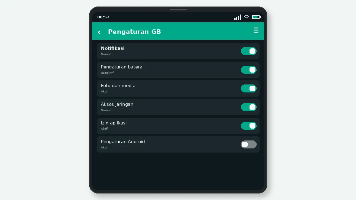 Jika masih tidak berhasil — tangkapan layar 3