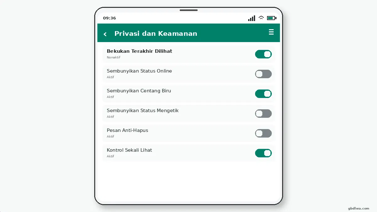 Hal yang perlu diperiksa — tangkapan layar 2