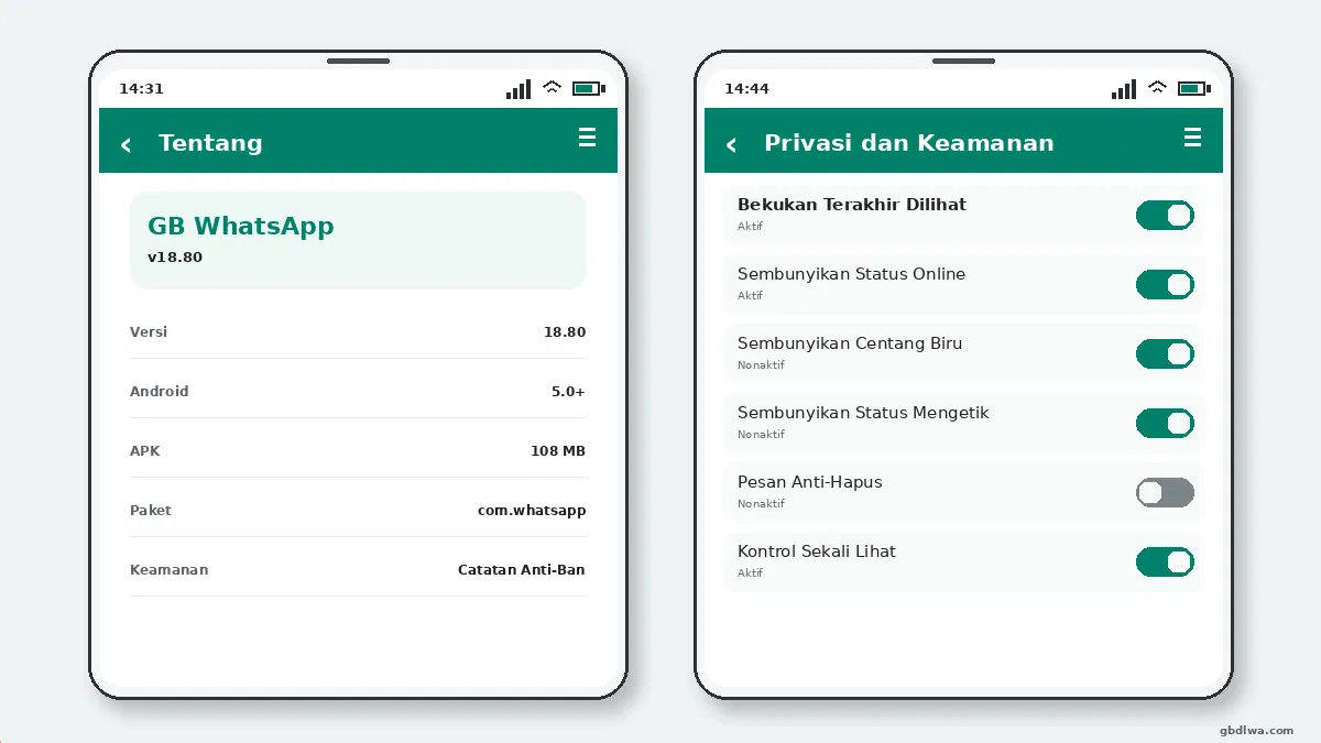 Hal yang perlu diperiksa — tangkapan layar 2