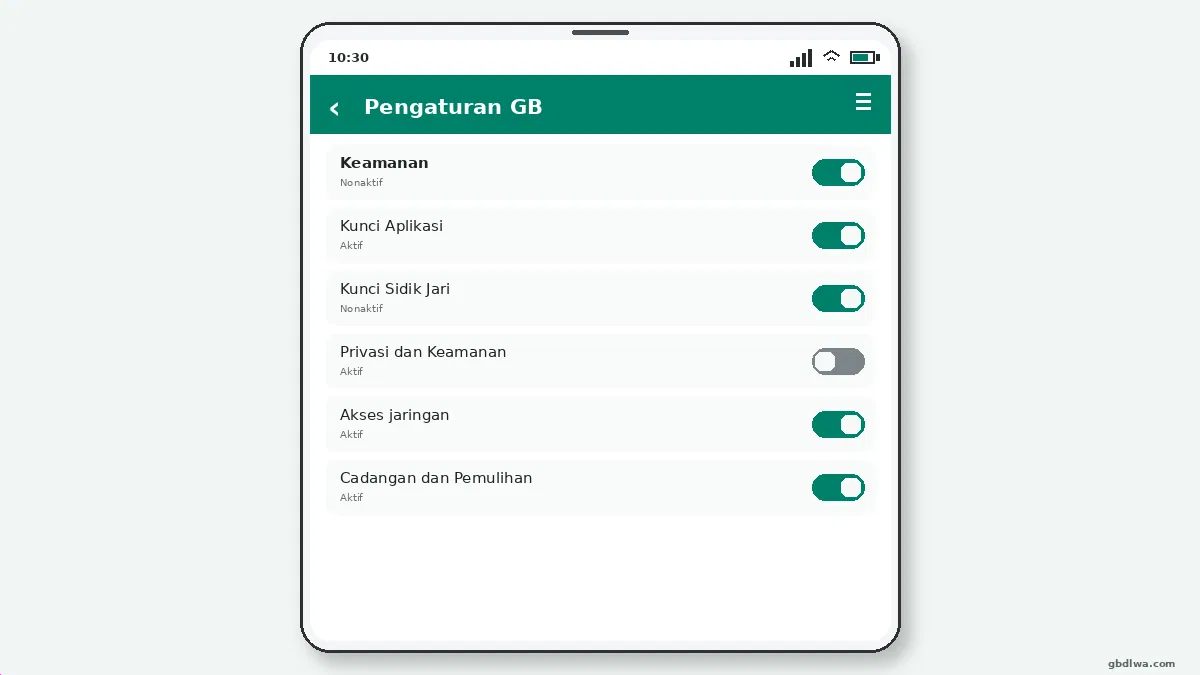 Hal yang perlu diperiksa — tangkapan layar 2