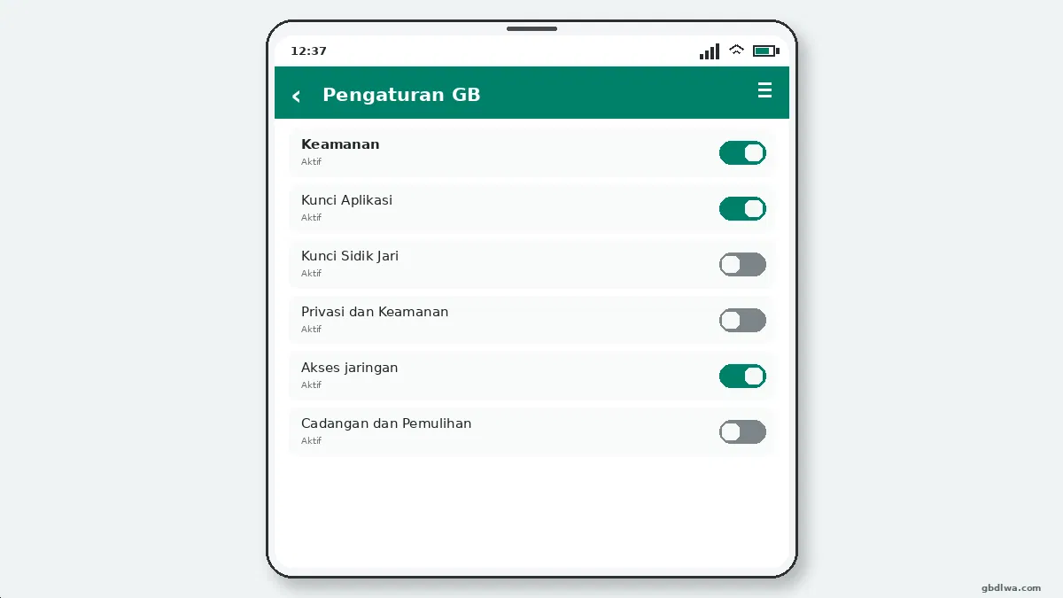 Penjelasan Risiko Malware dan Virus GB WhatsApp — tangkapan layar