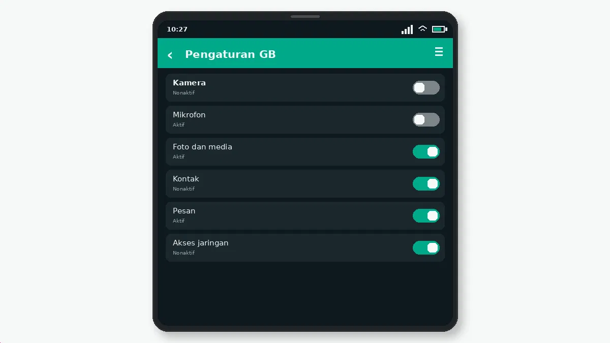 Cara Membersihkan Penyimpanan GB WhatsApp dengan Aman — tangkapan layar