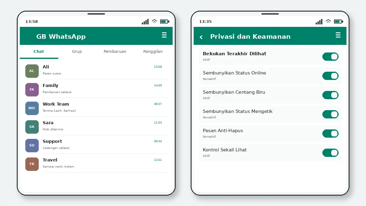 Hal yang perlu diperiksa — tangkapan layar 2