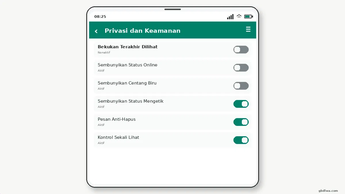 Hal yang perlu diperiksa — tangkapan layar 2