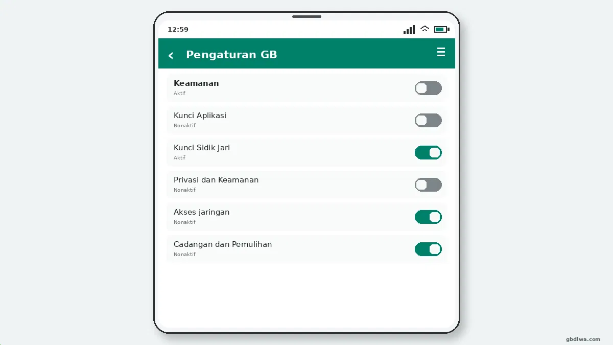 Hal yang perlu diperiksa — tangkapan layar 2
