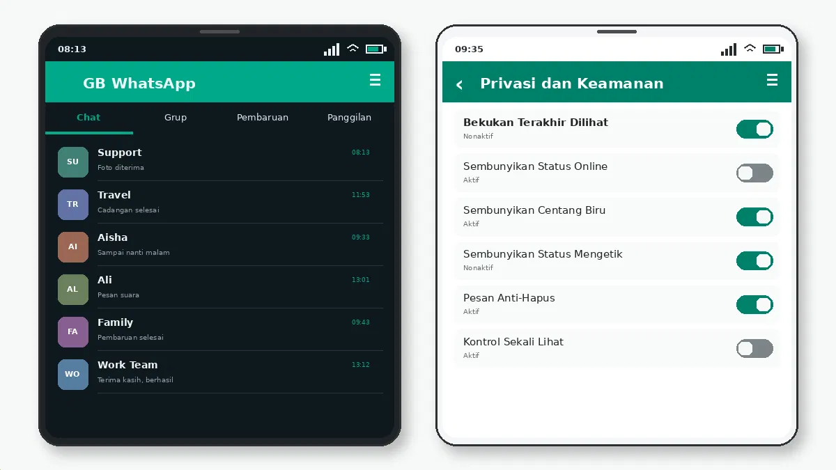 Risiko Privasi GB WhatsApp yang Perlu Dipahami — tangkapan layar