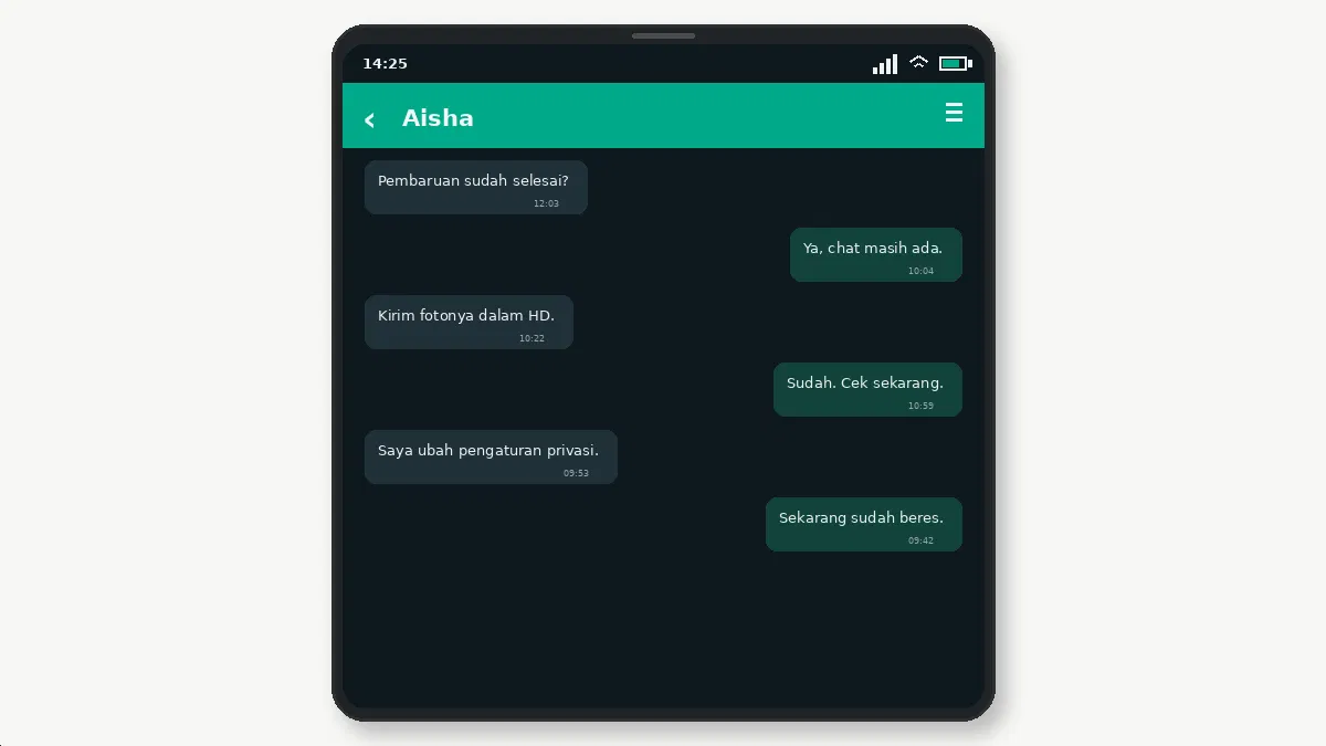 Jika masih tidak berhasil — tangkapan layar 3