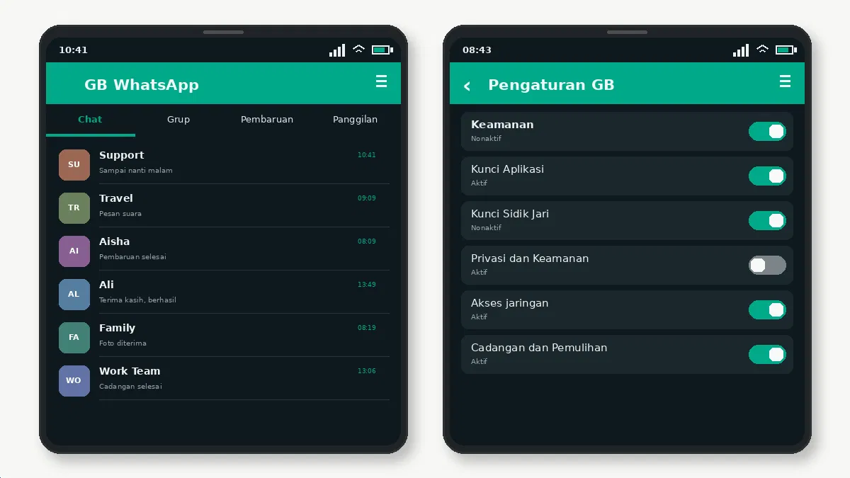 Pemblokiran Sementara GB WhatsApp: Yang Harus Dilakukan — tangkapan layar