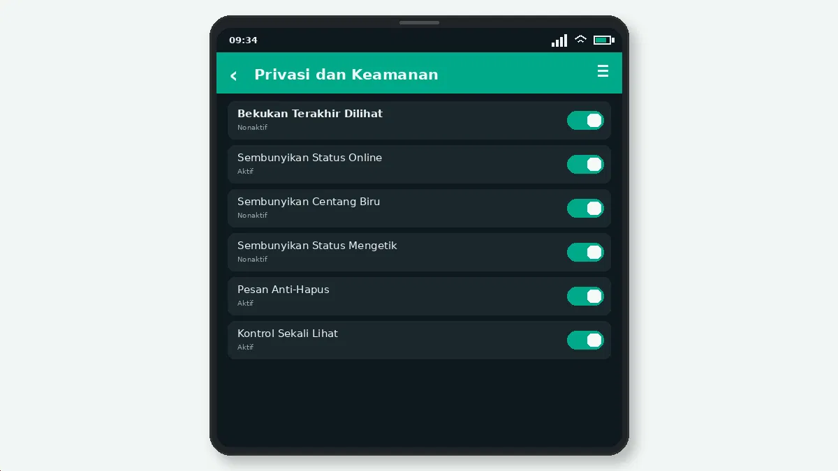 Hal yang perlu diperiksa — tangkapan layar 2