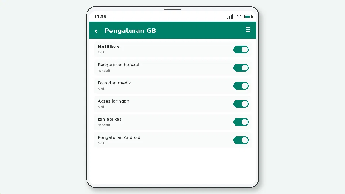 Cara Mengunduh GB WhatsApp — tangkapan layar 6