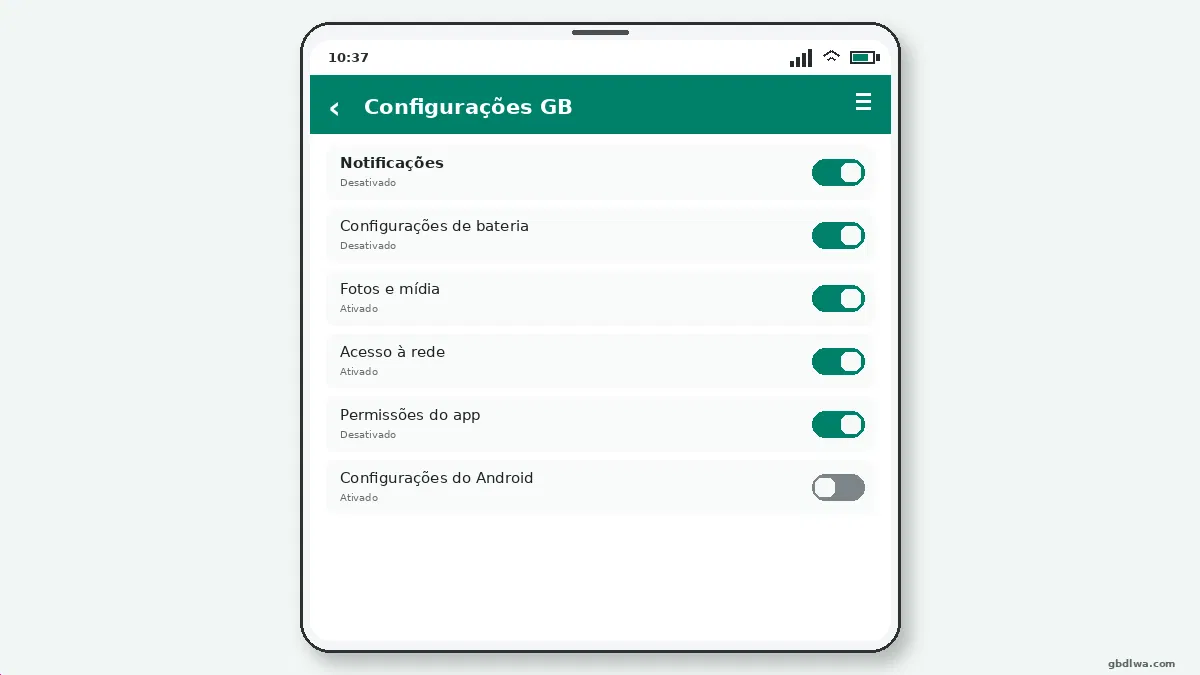 O que verificar — captura de tela 2
