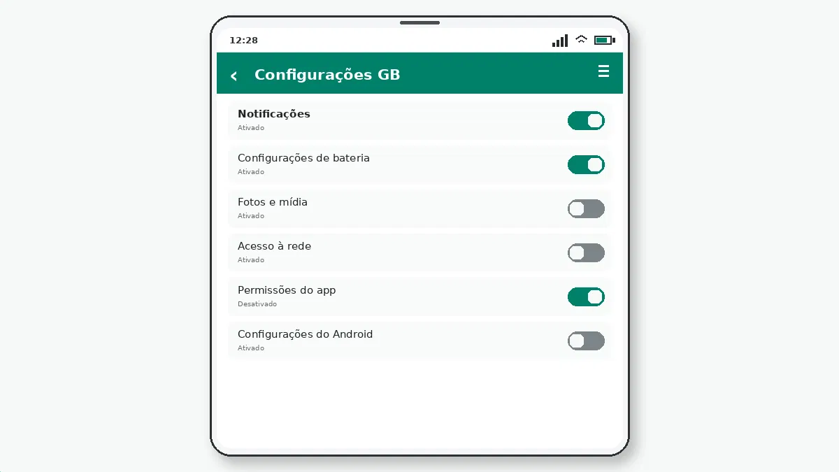 O que verificar — captura de tela 2