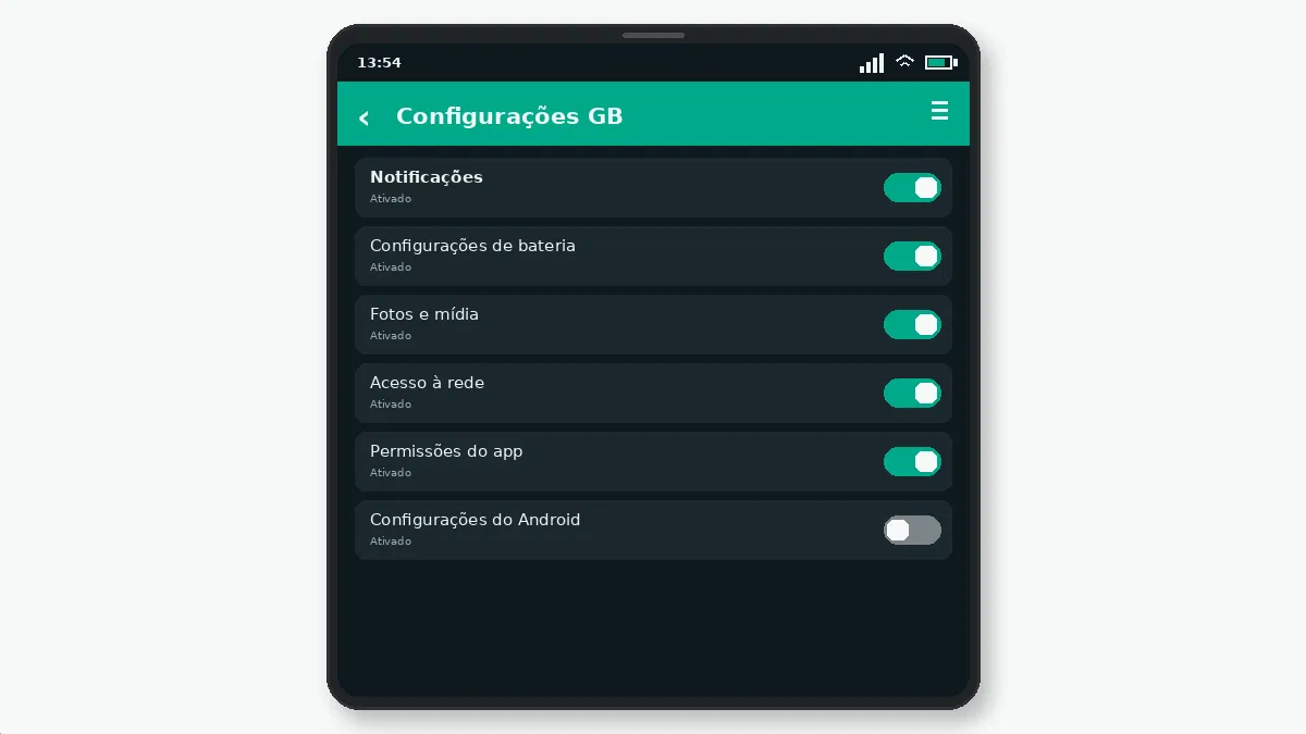 Antes de começar — captura de tela 1