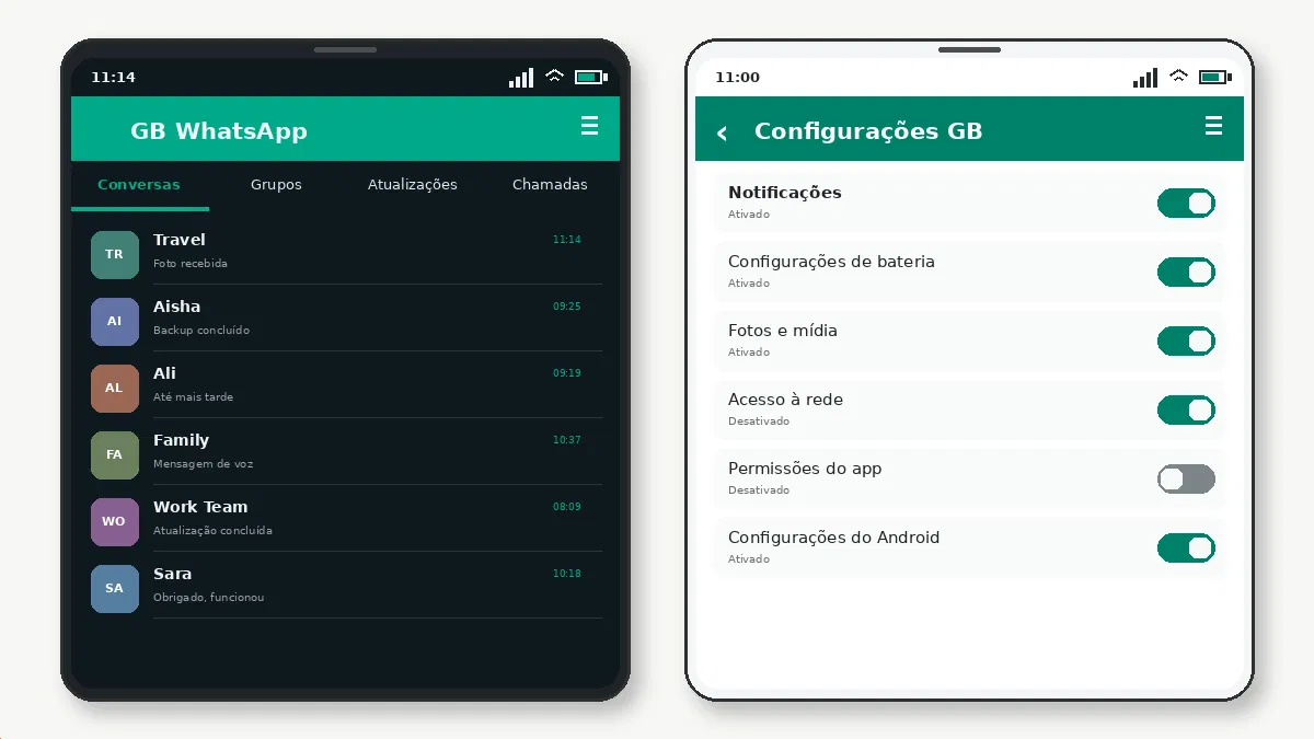 O que verificar — captura de tela 2