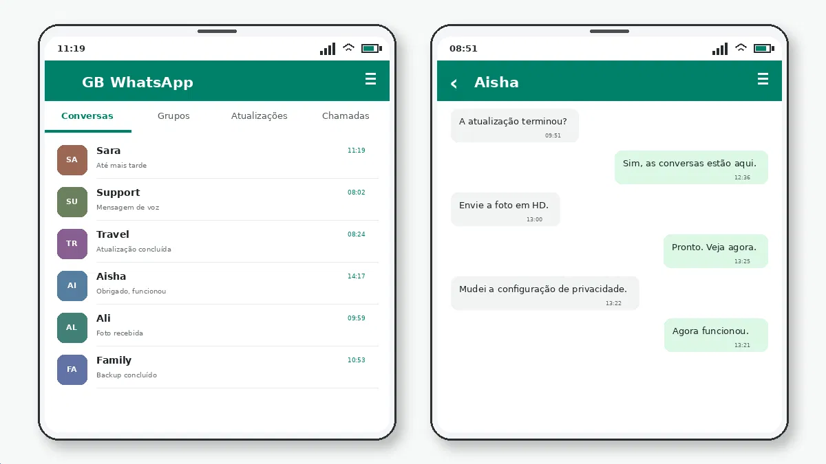 O que fazer se não funcionar — captura de tela 3